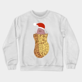 Baby peanut as Santa Claus Crewneck Sweatshirt